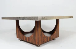 Pamono Vintage German Coffee Table by Heinz Lilienthal, 1970s><noscript><img width=