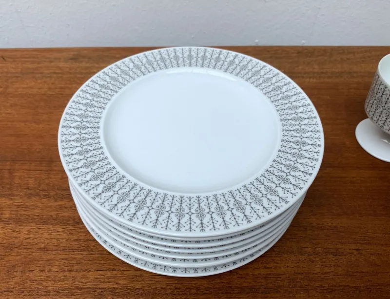 Pamono Vintage German Composition Secunda Grau Coffee Service by Tapio Wirkkala for Rosenthal, Set of 28> Coffee & Tea Service
