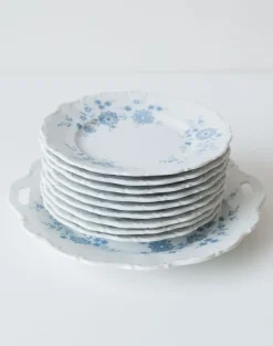 Pamono Vintage German Dessert Service by Seltmann Weiden, Set of 8><noscript><img width=