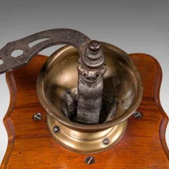 Pamono Vintage German Manual Coffee Grinder in Oak, 1930><noscript><img width=