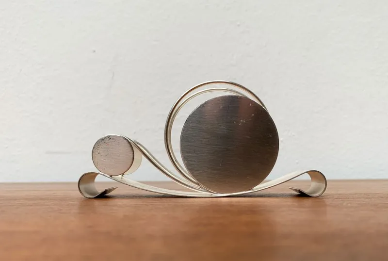 Pamono Vintage German Metal Napkin Holder from WMF> Dinnerware Accessories