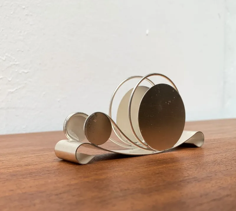 Pamono Vintage German Metal Napkin Holder from WMF> Dinnerware Accessories