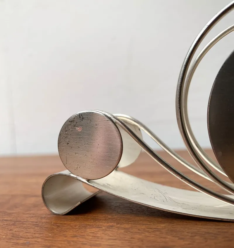 Pamono Vintage German Metal Napkin Holder from WMF> Dinnerware Accessories