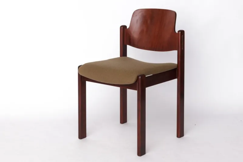 Pamono Vintage German Stacking Chair from Lübke, 1970s> Side Chairs & Dining Chairs