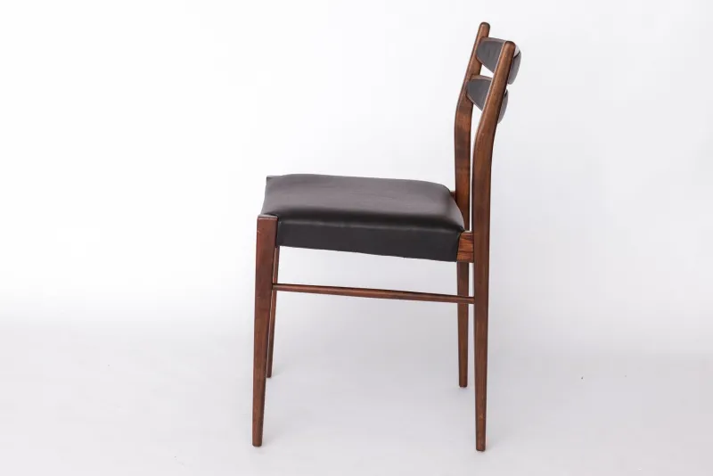 Pamono Vintage German Teak Dining Chairs, 1960s, Set of 4> Side Chairs & Dining Chairs