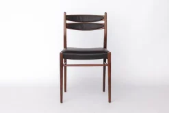 Pamono Vintage German Teak Dining Chairs, 1960s, Set of 4><noscript><img width=
