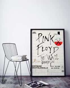 Pamono Vintage German Tour Poster for Dortmund, 1981><noscript><img width=