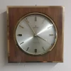 Clearance Pamono Vintage German Wall Clock Ato-Mat S from Junghans, 1960s