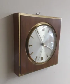 Clearance Pamono Vintage German Wall Clock Ato-Mat S from Junghans, 1960s