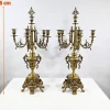 Online Pamono Vintage Gilded Bronze Candleholders, Set of 2