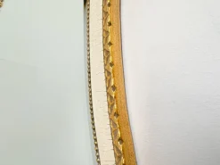 Pamono Vintage Gilt Wood Wall Mirror with Beveled Glass, 1930s><noscript><img width=