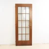 Online Pamono Vintage Glass and Wood Door