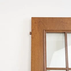 Online Pamono Vintage Glass and Wood Door