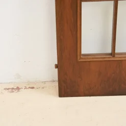 Online Pamono Vintage Glass and Wood Door