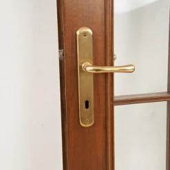 Online Pamono Vintage Glass and Wood Door