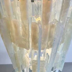 Pamono Vintage Glass Chandelier by Carlo Nason for AV Mazzega, 1960s
