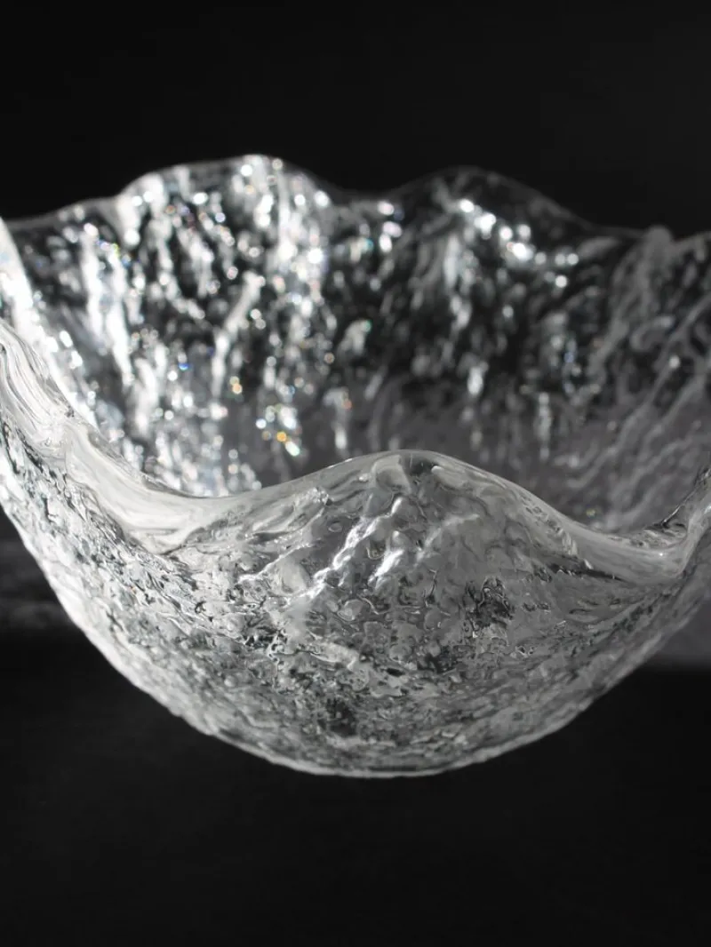Sale Pamono Vintage Glass Decorative Bowl by Uno Westerberg for Pukeberg, 1960