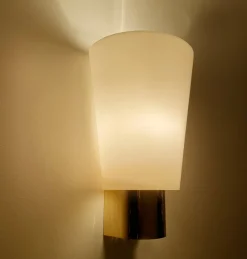 Pamono Vintage Glass Sconces from Limburg, Set of 2><noscript><img width=