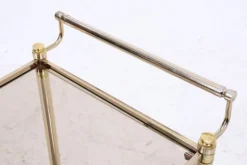 Pamono Vintage Glass Serving Cart, 1960s><noscript><img width=