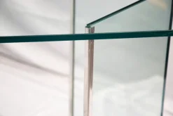 Pamono Vintage Glass Table attributed to Fontana Arte, 1973><noscript><img width=