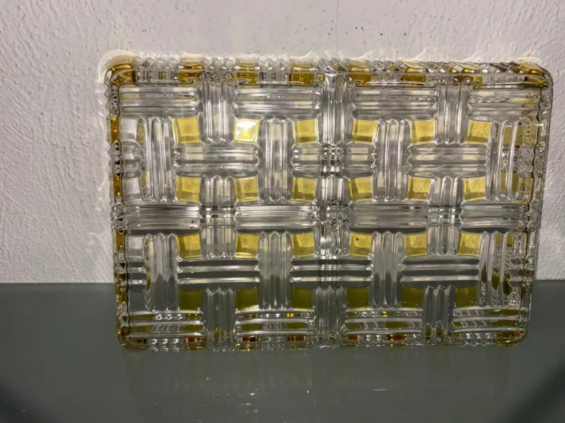 Clearance Pamono Vintage Glass Trolley, 1950s