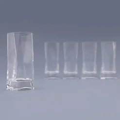 Hot Pamono Vintage Glasses by Cini Boeri for Arnolfo Di Cambio, 1970s, Set of 5