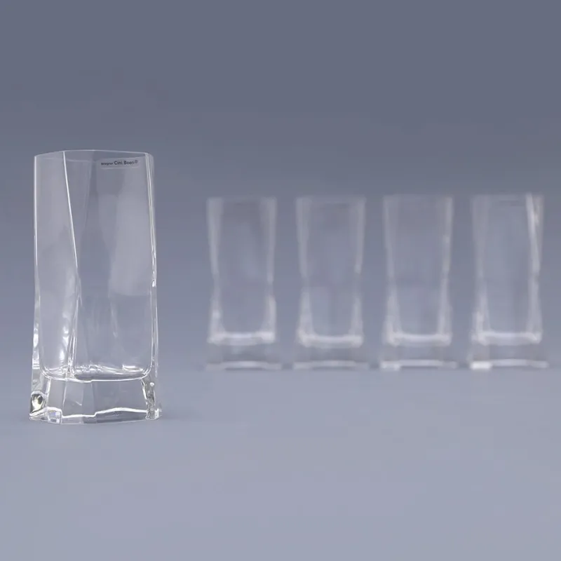 Hot Pamono Vintage Glasses by Cini Boeri for Arnolfo Di Cambio, 1970s, Set of 5