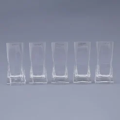 Hot Pamono Vintage Glasses by Cini Boeri for Arnolfo Di Cambio, 1970s, Set of 5
