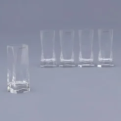 Hot Pamono Vintage Glasses by Cini Boeri for Arnolfo Di Cambio, 1970s, Set of 5