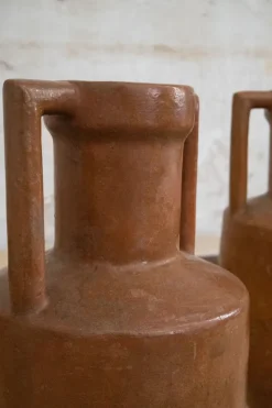 Pamono Vintage Glazed Amphorae, 1950s, Set of 2><noscript><img width=