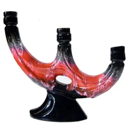 Clearance Pamono Vintage Glazed Ceramic Candleholder, 1960s