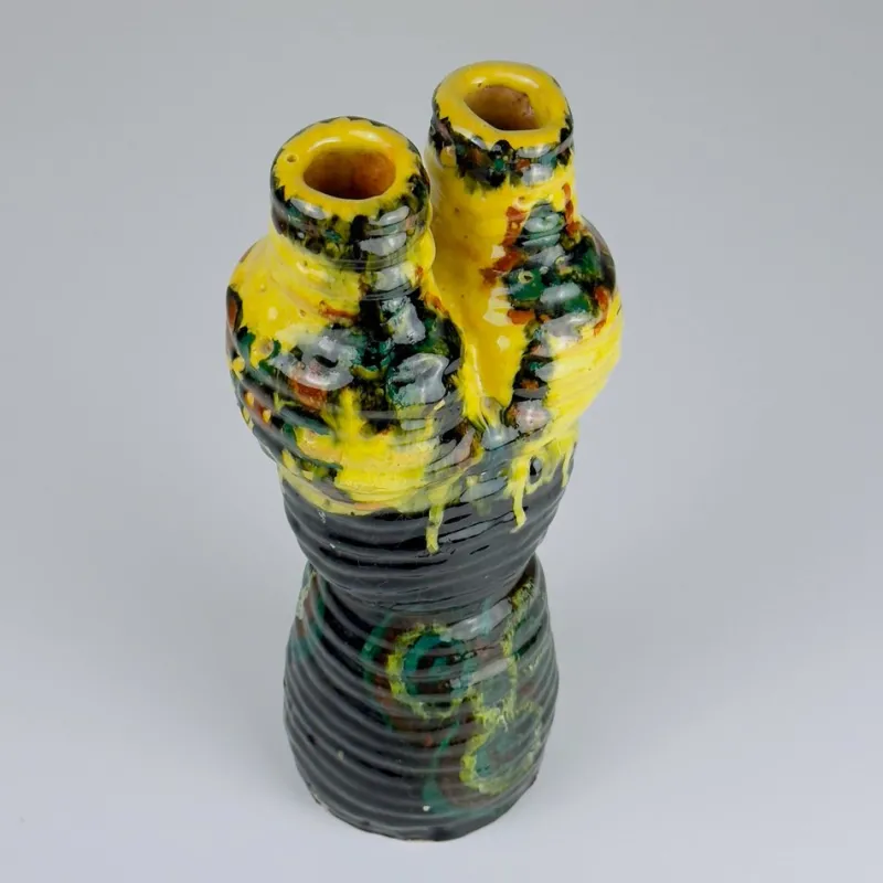 Hot Pamono Vintage Glazed Pottery Vase, Former Yugoslavia, 1970s