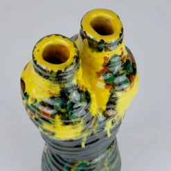 Hot Pamono Vintage Glazed Pottery Vase, Former Yugoslavia, 1970s