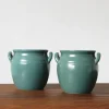 Pamono Vintage Glazeds Pot by Höganäs Keramik, Set of 2> Planters And Jardiniere
