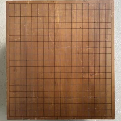 Pamono Vintage Go Game Board Goban Kaya, Japan, 1950s, Set of 3