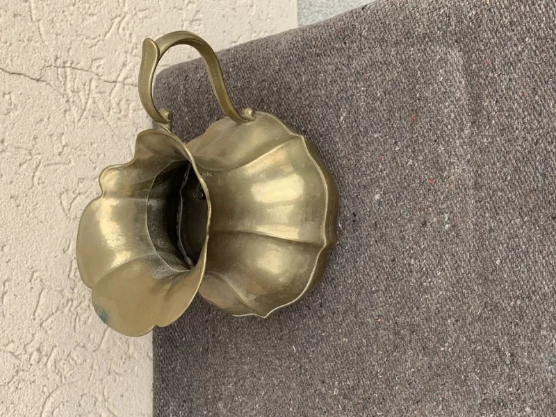 Online Pamono Vintage Gold Brass Jug