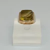 Best Pamono Vintage Gold Ring with Amber, 1966