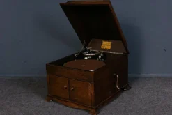 Pamono Vintage Gramophone Electrola LP Radio Plate> Electronics