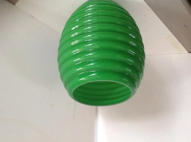 New Pamono Vintage Green Vase, 1970s