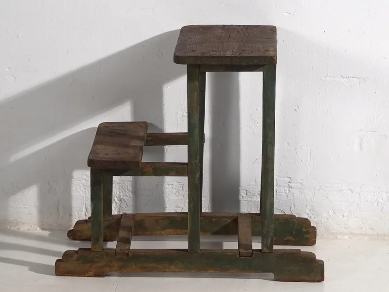 Sale Pamono Vintage Green Wooden Children's Desk, 1930
