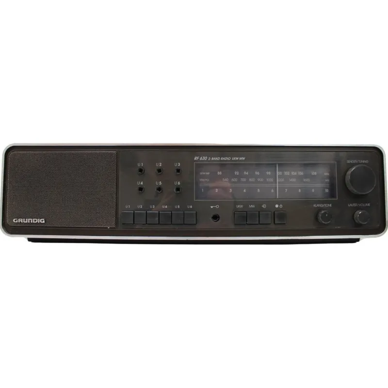 Pamono Vintage Grundig RF 630 Radio, Germany, 1990s> Electronics