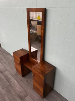 Pamono Vintage Hallway Furniture with Mirror, 1930s><noscript><img width=
