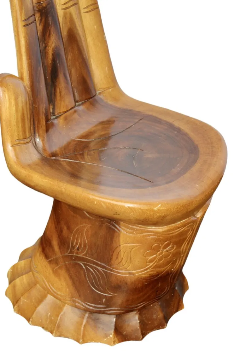 Pamono Vintage Hand Carved Children's Chair, 1960s> Children's Chairs