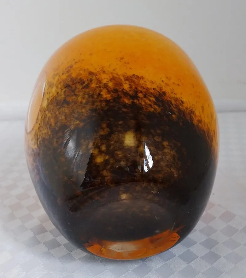 Discount Pamono Vintage Hand-Blown Art Glass Vase or Lantern from Dreamlight Mediterana, 1980s