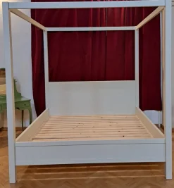 Clearance Pamono Vintage Handcrafted Canopy Bed, 2010s