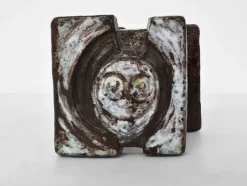 Pamono Vintage Handles with Stylized Owl, 1970, Set of 2> Architectural Elements