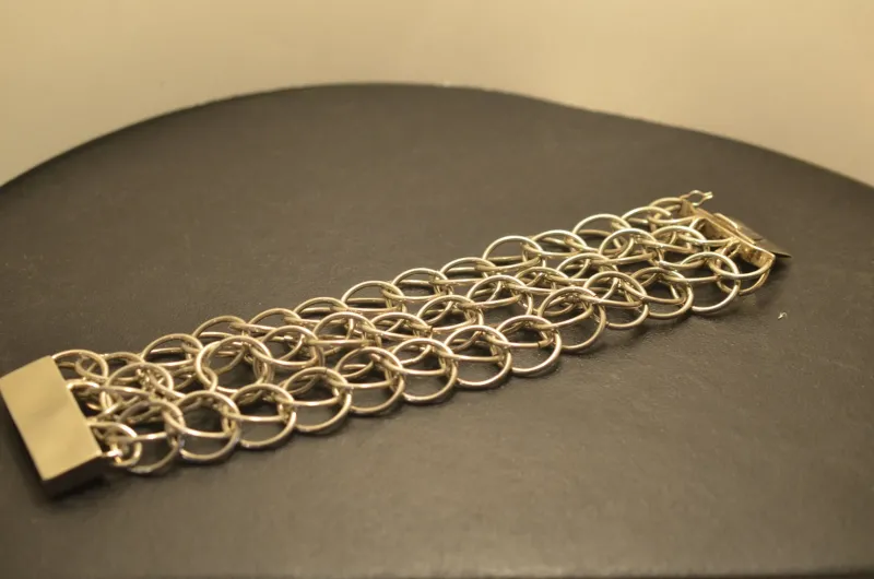 Pamono Vintage Handmade 925 Silver Bracelet> Bracelets