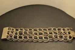 Pamono Vintage Handmade 925 Silver Bracelet><noscript><img width=