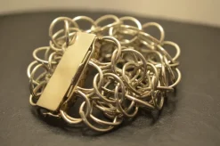 Pamono Vintage Handmade 925 Silver Bracelet><noscript><img width=