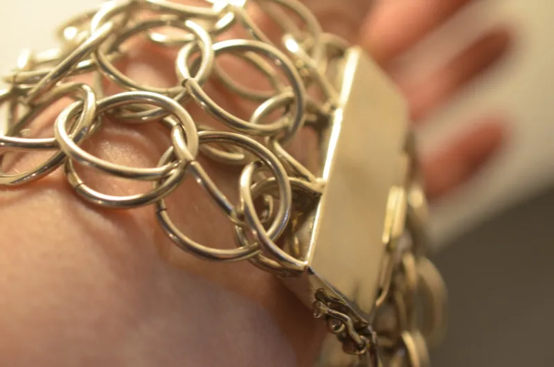 Pamono Vintage Handmade 925 Silver Bracelet> Bracelets
